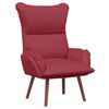 vidaXL Fauteuil Wijnrood 69 x 74 x 93 cm Kunstleer