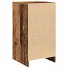 vidaXL Dressoir met lade Oudhout 40 x 40,5 x 75 cm Bewerkt hout