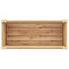 vidaXL Verhoogde plantenbak Bruin 70 x 35 x 70 cm Bamboe