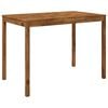 vidaXL Tuinbar Tafel Naturel 147 x 88,5 x 105 cm Massief Acaciahout