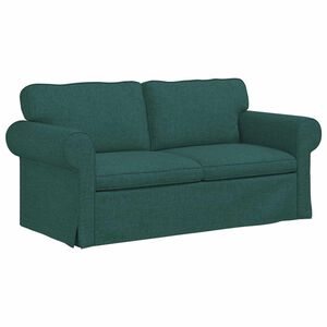 vidaXL Bank Donkergroen 175 x 82 x 80 cm Stof