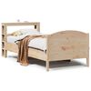 vidaXL Bedframe zonder matras massief grenenhout 75x190 cm