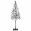 vidaXL Kerstboom met 300 LED met standaard Wit 180 cm PE en staal