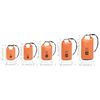 vidaXL Drybag 15 L PVC oranje