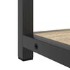 vidaXL Badkamermeubelset met plank 3 pcs Sonoma Eiken Bewerkt hout