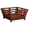 vidaXL Vuurkorf Roestkleurig 40 x 40 x 20 cm weervast staal