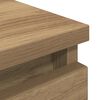 vidaXL Tv-meubel 100x35x54 cm bewerkt hout artisanaal eikenkleurig