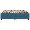 vidaXL Bedframe fluweel blauw 180x200 cm