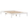 vidaXL Bedframe met lades massief grenenhout wit 160x200 cm
