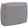 vidaXL Kussen Grijs 50 x 40 x 12 cm Oxford Stof