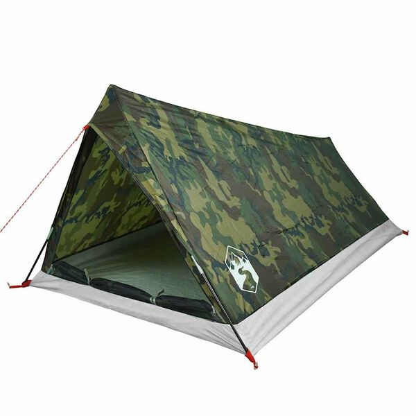 vidaXL Tent 2-persoons waterdicht camouflage