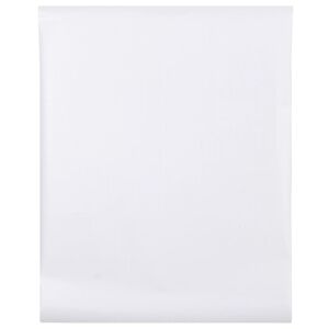 vidaXL Raamfolie mat 45x500 cm PVC wit