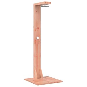 vidaXL Buitendouche 210 cm Massief Douglas hout en roestvrij staal