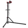 vidaXL Fietsreparatiestandaard inklapbaar 92-152 cm staal rood
