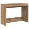 vidaXL Bed Bureau Artisanaal eiken Bewerkt hout 100 x 45 x 75 cm