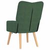 vidaXL Fauteuil Jungle Groen 63 x 67 x 94 cm Sherpa Stof