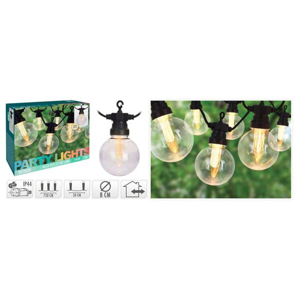 ProGarden Tuinlichtslinger 10 LED's 7,5 m