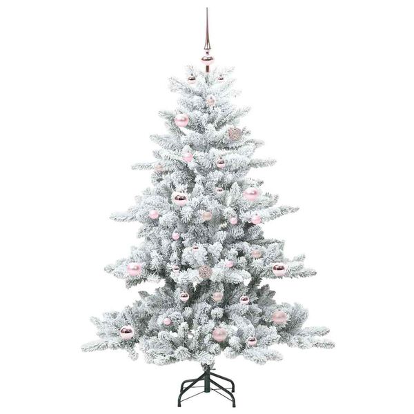 vidaXL Kunstmatige Inklapbare Kerstboom met 150 LED Wit 150 cm PVC