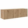 vidaXL Tv-meubelset 6 pcs artisanaal eikenkleurig Bewerkt hout