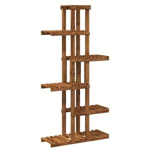 vidaXL Plantenstandaard Naturel 68 x 23,5 x 140 cm Massief Acaciahout