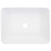 vidaXL Wastafel 40x30x13 cm keramiek wit
