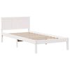 vidaXL Bedframe Wit 80 x 200 cm Massief grenenhout