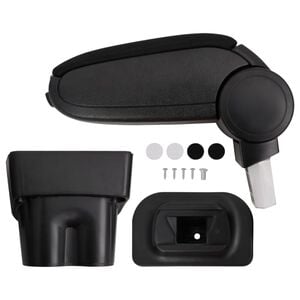 vidaXL Autoarmsteun 17x32x(35,5-52) cm ABS zwart