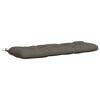 vidaXL Bankkussen VIANEN 100% Polyester Grijs 100 x 40 x 12 cm