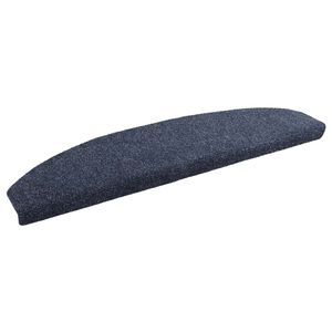 vidaXL Zelfklevende Trapmatten 15 st 80 x 24,5 x 3,5 cm Blauw