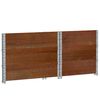 vidaXL Palletopzetranden 3 st 80x60 cm massief grenenhout bruin