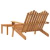 vidaXL 2-delige Loungeset Adirondack massief acaciahout
