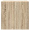 vidaXL TV-wandkast Sonoma Eiken 59,5 x 31 x 60 cm Bewerkt hout