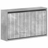 vidaXL Wandgemonteerde Schoenkast ZWOLLE 71 x 17 x 43 cm Bewerkt hout