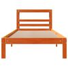 vidaXL Bedframe zonder matras massief grenenhout wasbruin 90x190 cm