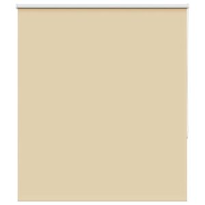 vidaXL Rolgordijn verduisterend 135x130 cm stofbreedte 131,6 cm beige