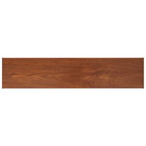 vidaXL Raamsokkel Bruin hout 140 x 30 x 4,5 cm PVC