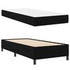 vidaXL Boxspringbed Zwart 90 x 200 cm Stof