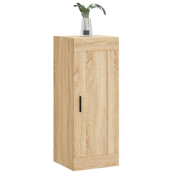 vidaXL Wandkast 34,5x34x90 cm bewerkt hout sonoma eikenkleurig