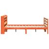 vidaXL Bedframe zonder matras massief grenenhout wasbruin 140x200 cm