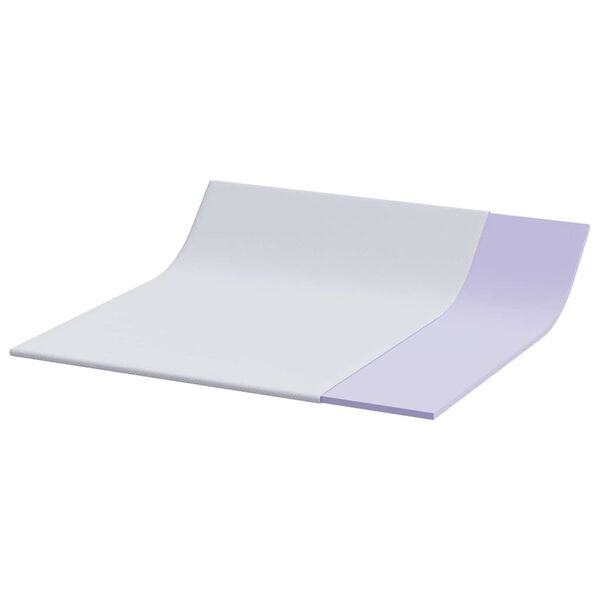 vidaXL matrastopper Wit 180 x 200 cm Jacquard Stof