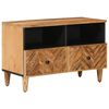 vidaXL Opslagkasten Bruin 70 x 33,5 x 46 cm Massief Mango Hout
