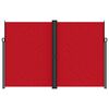 vidaXL Windscherm uittrekbaar 220x600 cm rood