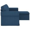 vidaXL Bank Blauw Totale afmetingen: 195 x 138 x 80 cm (B x D x H)