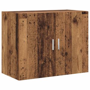 vidaXL Wandkast Oud hout 80 x 42,5 x 64 cm Bewerkt hout