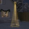 vidaXL LED-kerstboom 495 LEDs warm wit 300,5 cm