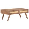 vidaXL Salontafel 100x60x40 cm massief mangohout