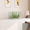 vidaXL Aquarium met opslag Doorzichtig 40 x 25 x 25 cm Glas