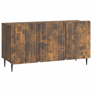 vidaXL TV-kast Gerookt eiken 99 x 34,5 x 52 cm Bewerkt hout