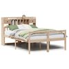 vidaXL Bed met boekenkast zonder matras massief grenenhout 140x190 cm