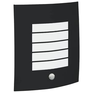 vidaXL Buiten Wandlamp Zwart 23.5 x 9 x 26 cm